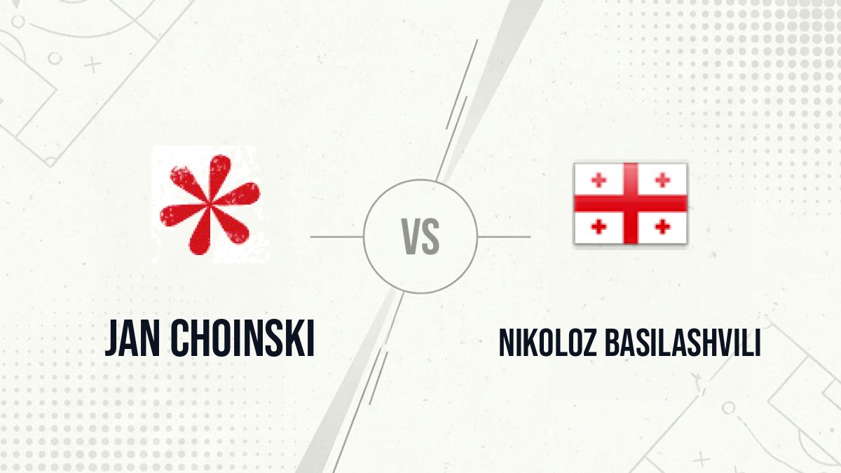 Pronostic Jan Choinski Nikoloz Basilashvili
