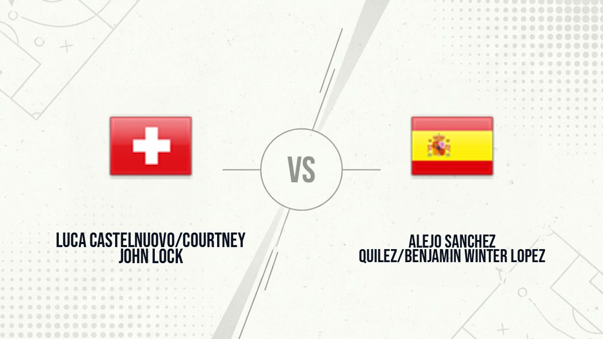 Pronostic Luca Castelnuovo/Courtney John Lock Alejo Sanchez Quilez/Benjamin Winter Lopez