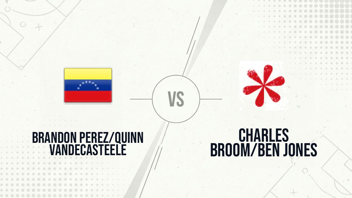 Pronostic Brandon Perez/Quinn Vandecasteele Charles Broom/Ben Jones