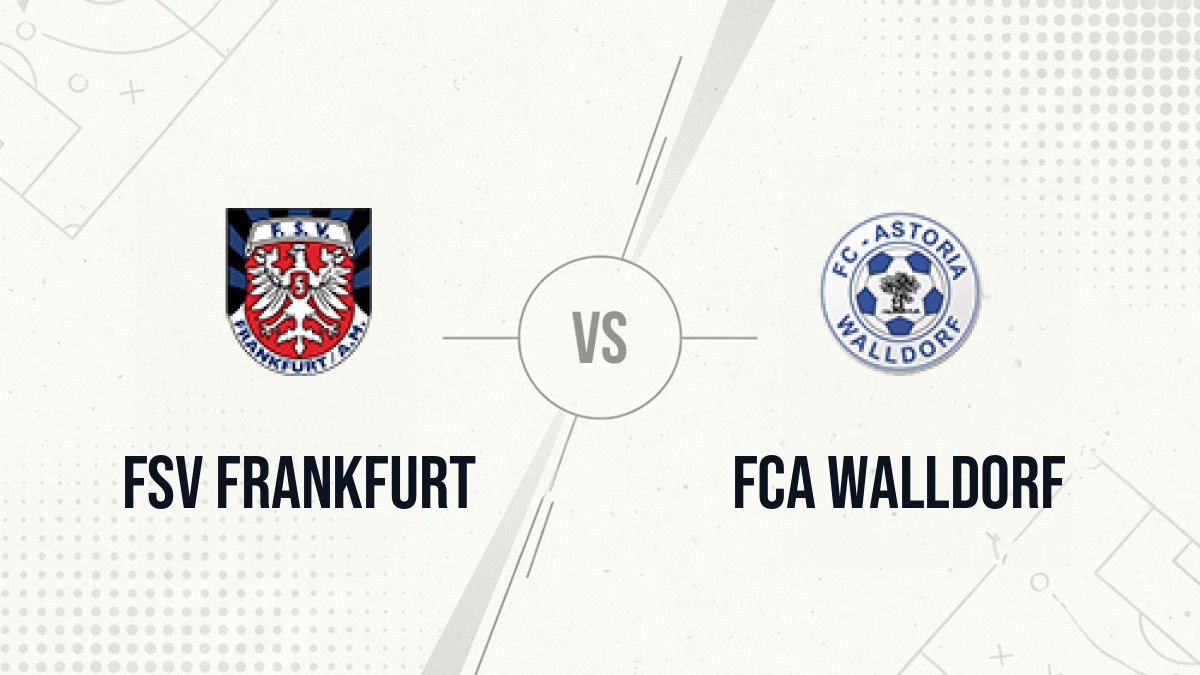 Pronostic FSV Frankfurt FCA Walldorf