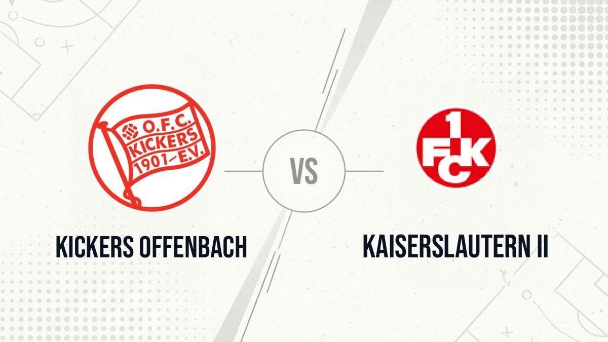 Pronostic Kickers Offenbach Kaiserslautern II