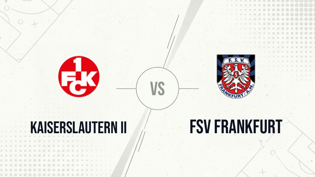 Pronostic Kaiserslautern II FSV Frankfurt
