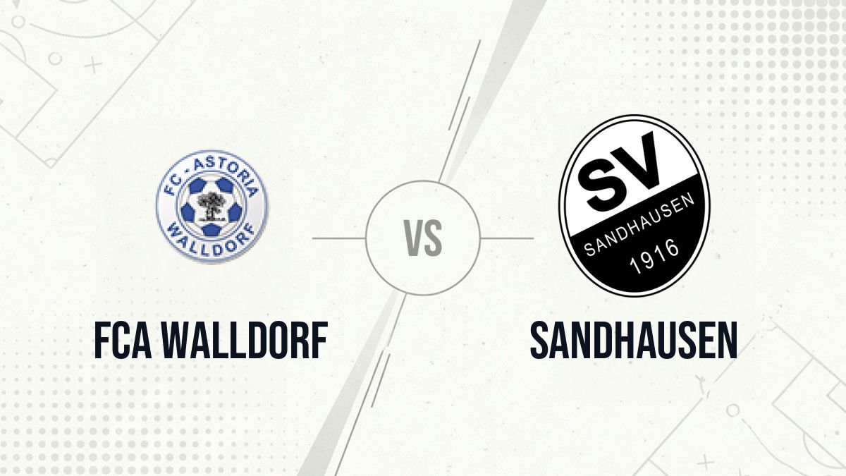 Pronostic FCA Walldorf Sandhausen