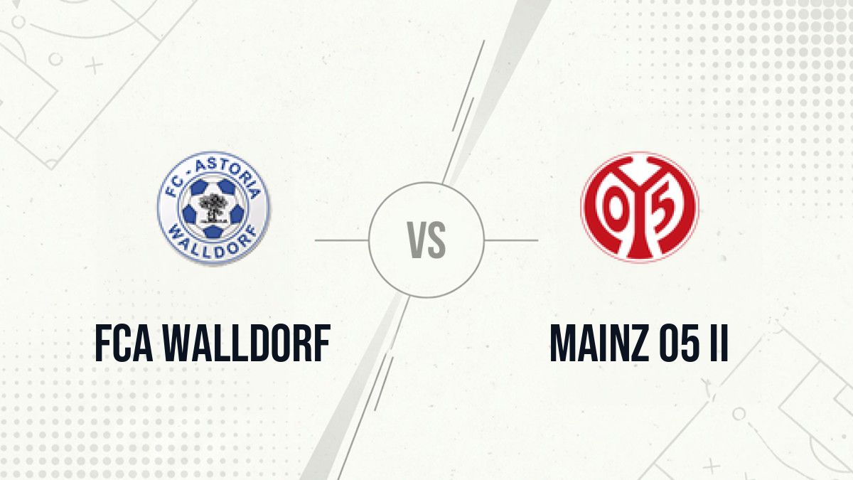 Pronostic FCA Walldorf Mainz 05 II