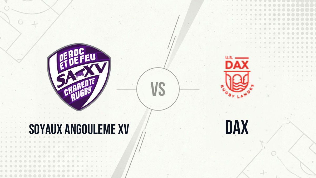 Pronostic Soyaux Angouleme XV Dax