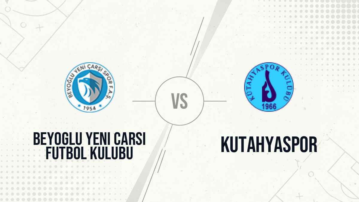 Pronostic Beyoglu Yeni Carsi Futbol Kulubu Kutahyaspor