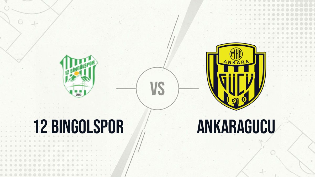 Pronostic 12 Bingolspor Ankaragucu