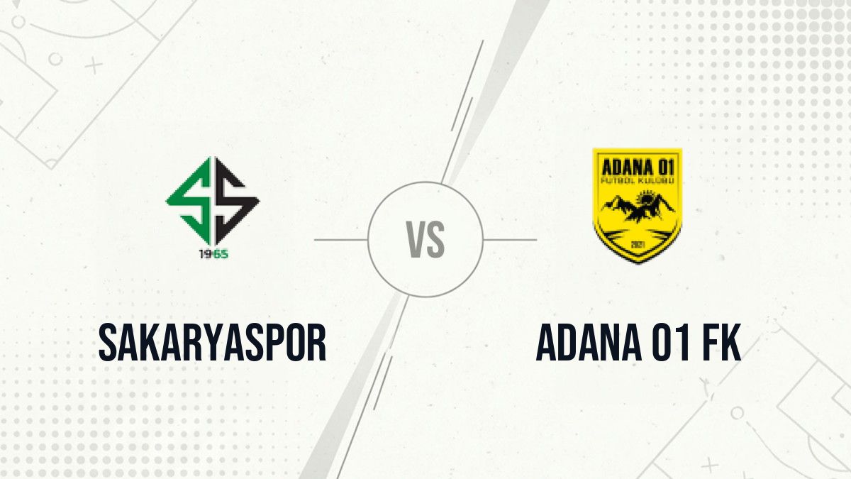 Pronostic Sakaryaspor Adana 01 FK