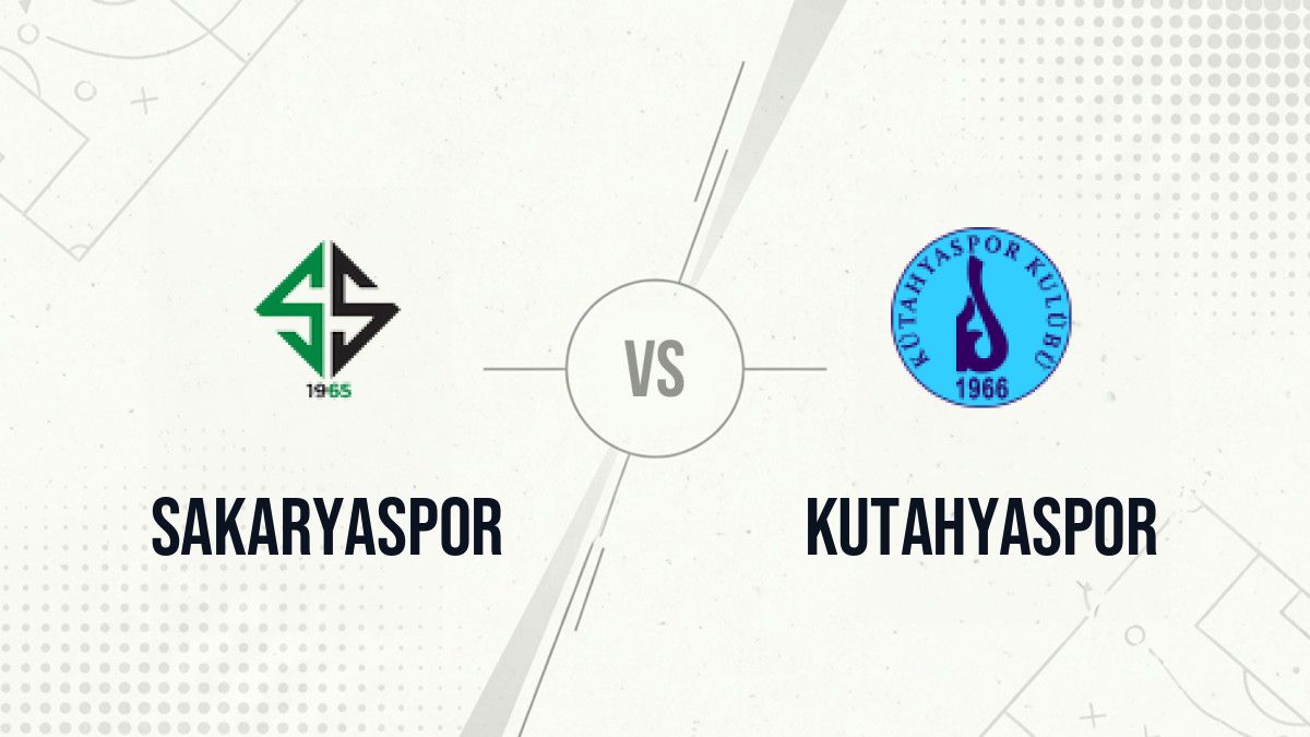 Pronostic Sakaryaspor Kutahyaspor