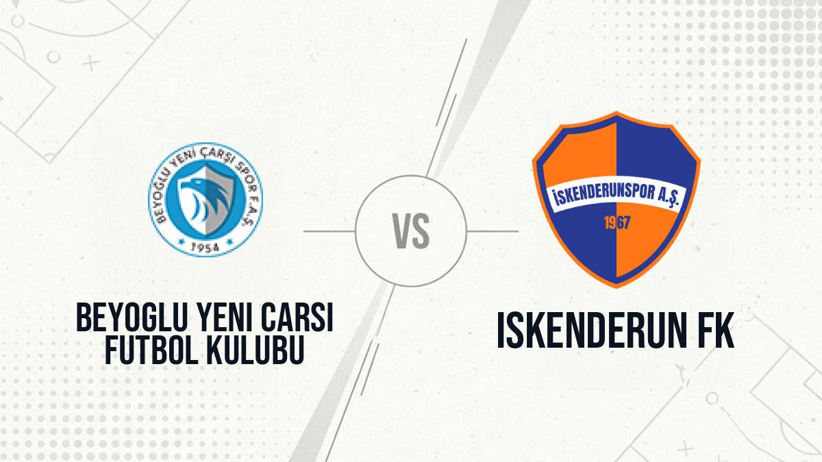 Pronostic Beyoglu Yeni Carsi Futbol Kulubu Iskenderun FK