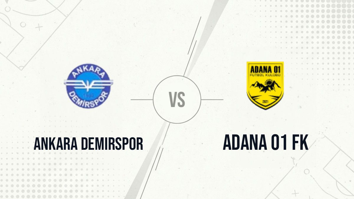 Pronostic Ankara Demirspor Adana 01 FK