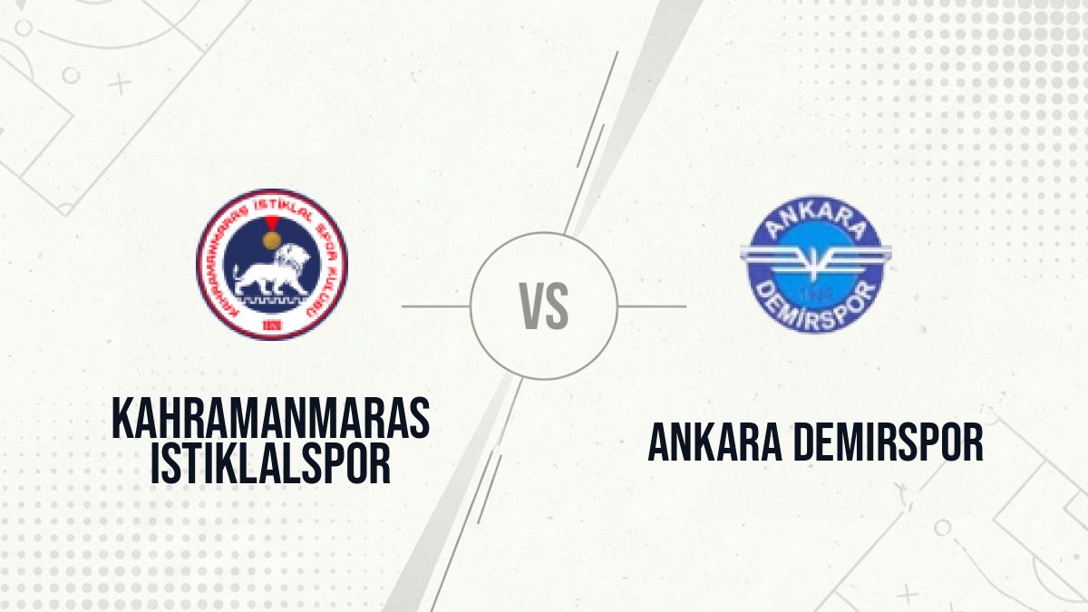 Pronostic Kahramanmaras Istiklalspor Ankara Demirspor