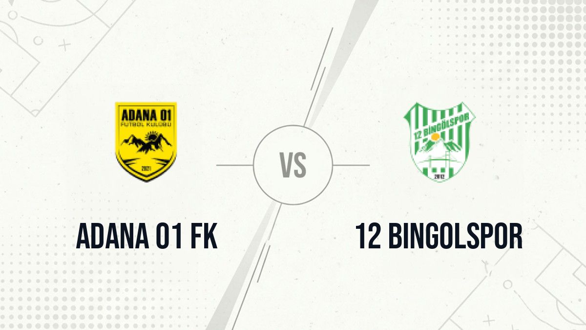 Pronostic Adana 01 FK 12 Bingolspor