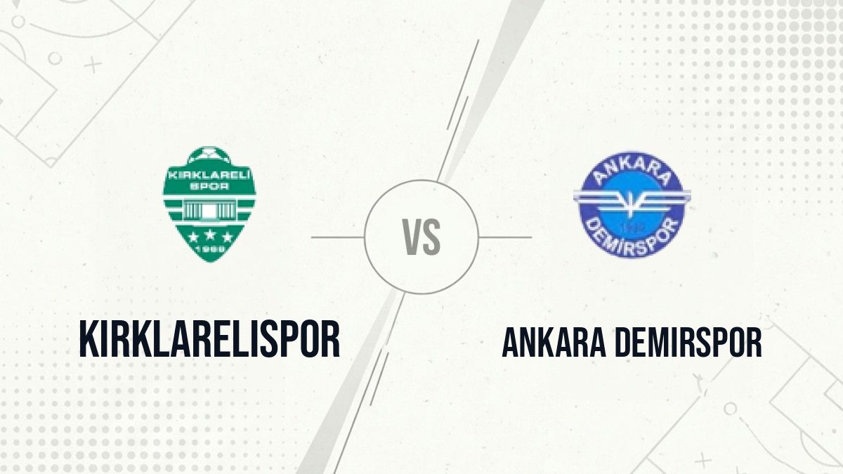 Pronostic Kirklarelispor Ankara Demirspor