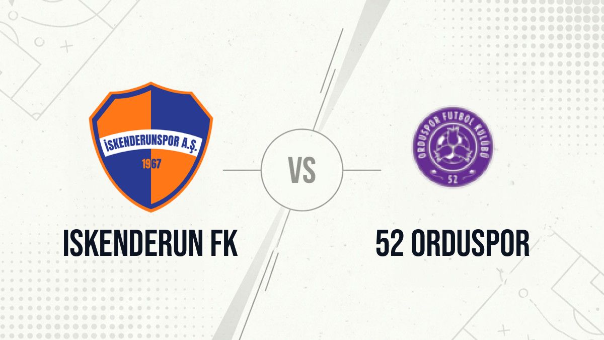 Pronostic Iskenderun FK 52 Orduspor