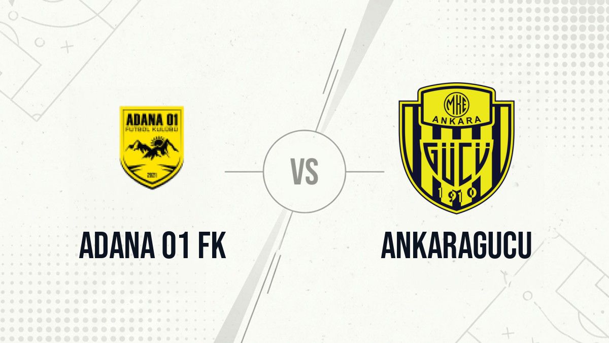 Pronostic Adana 01 FK Ankaragucu