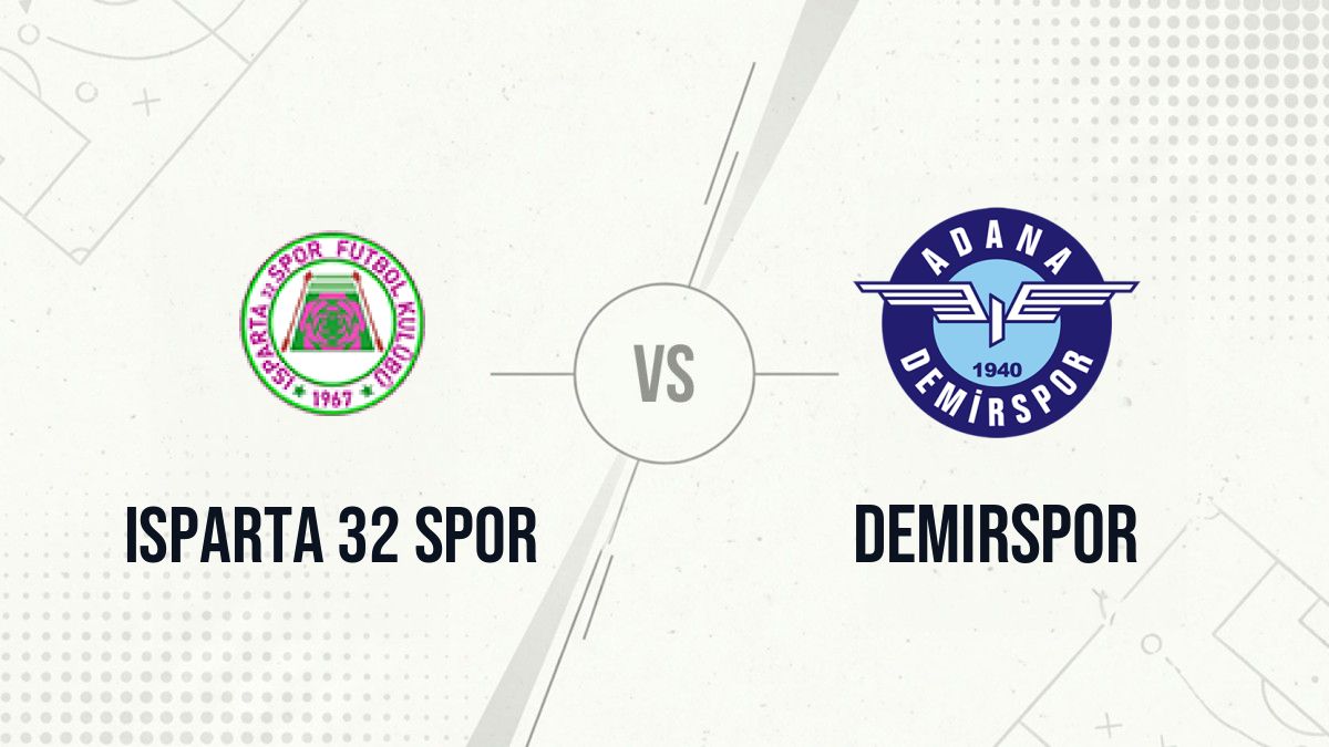 Pronostic Isparta 32 Spor Demirspor