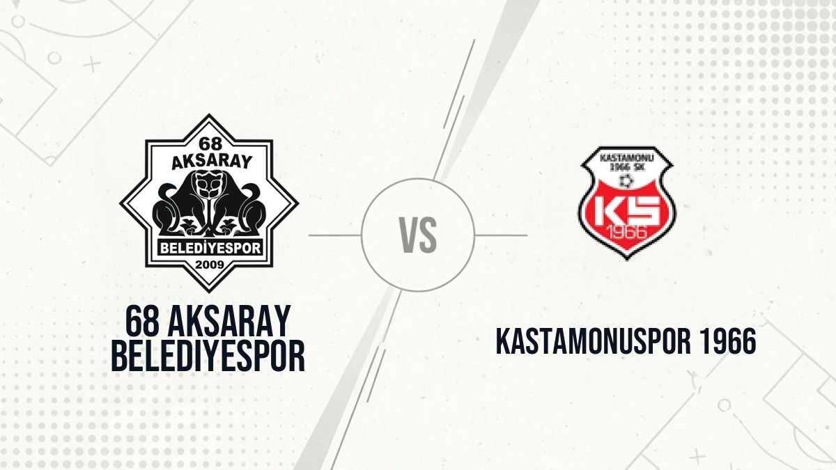 Pronostic 68 Aksaray Belediyespor Kastamonuspor 1966