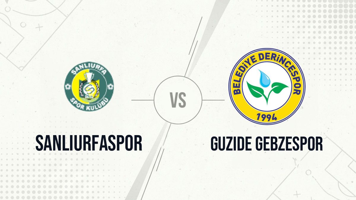 Pronostic Sanliurfaspor Guzide Gebzespor