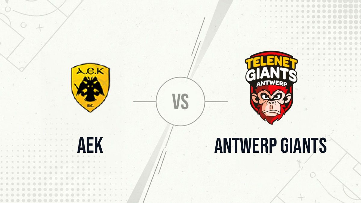 Pronostic AEK Antwerp Giants