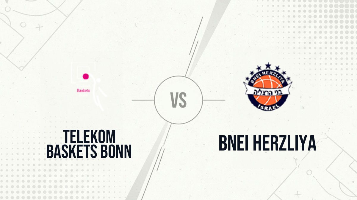 Pronostic Telekom Baskets Bonn Bnei Herzliya