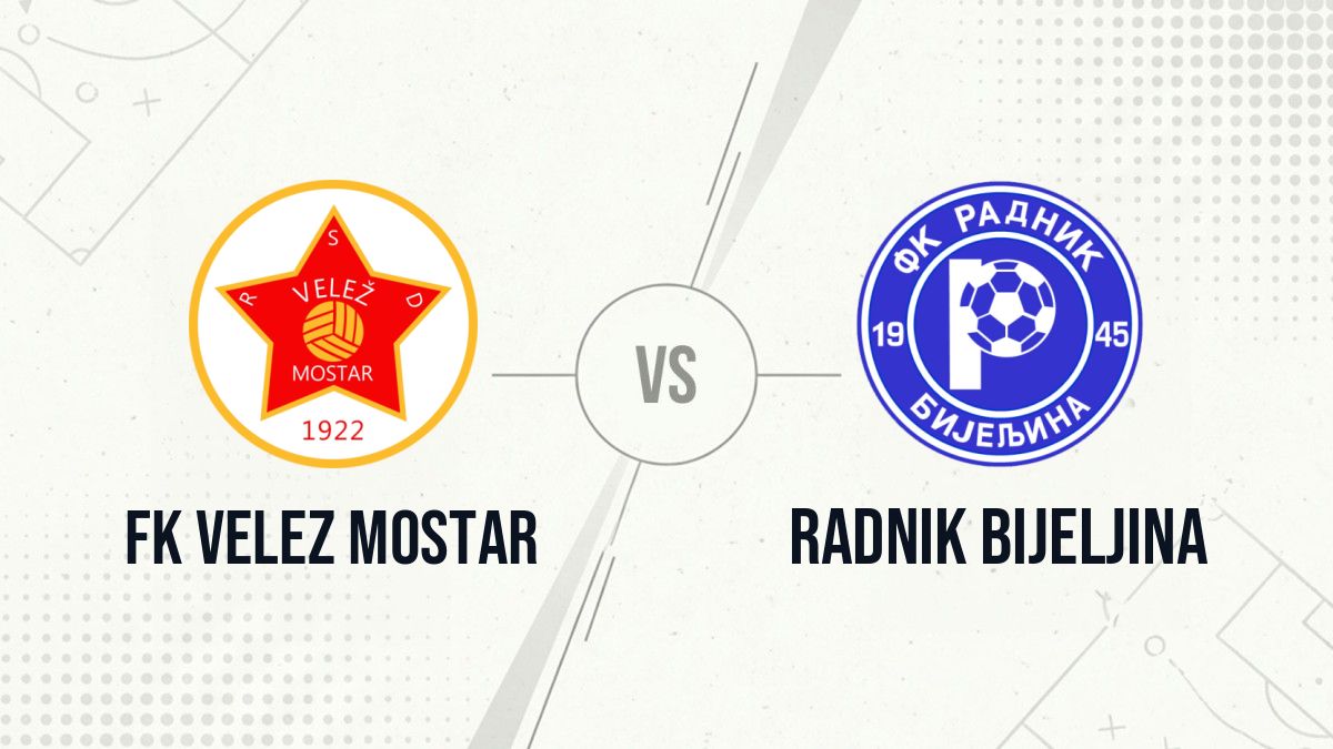 Pronostic FK Velez Mostar Radnik Bijeljina