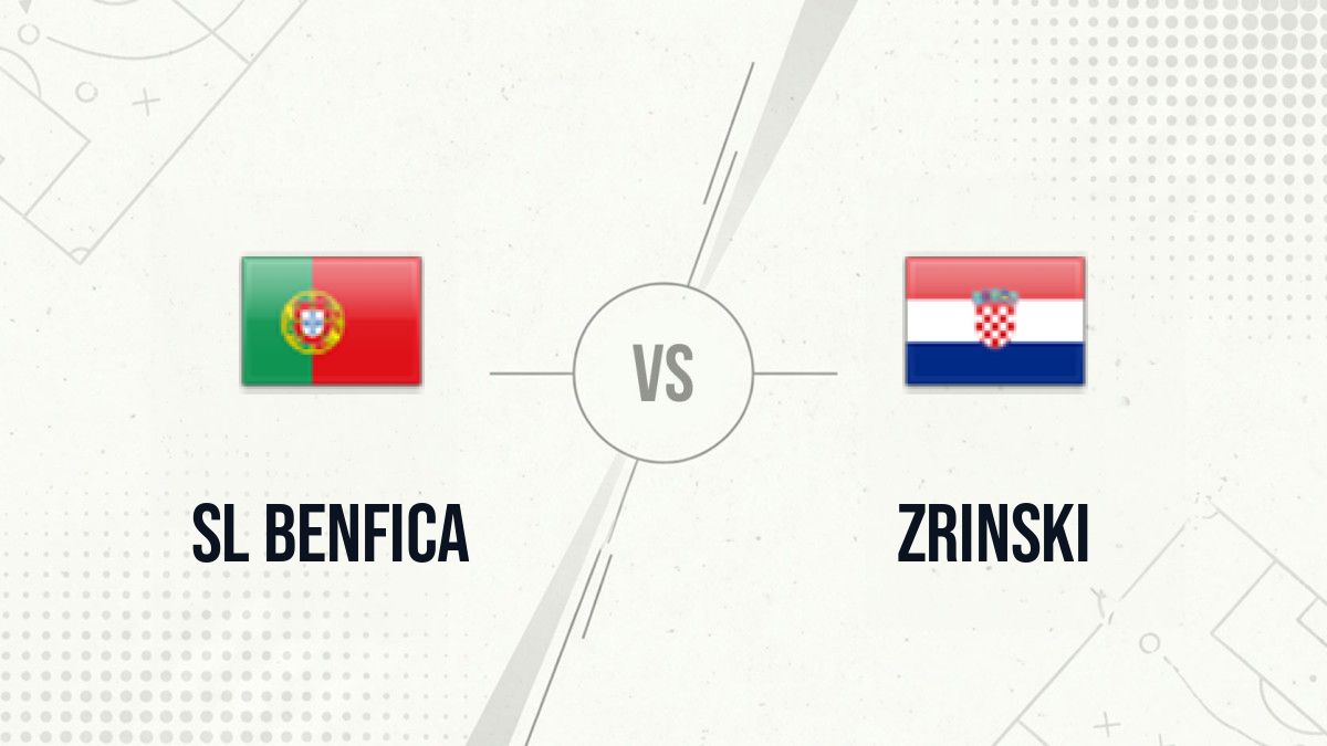 Pronostic SL Benfica Zrinski