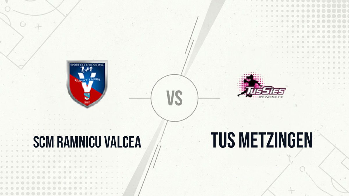 Pronostic SCM Ramnicu Valcea TuS Metzingen