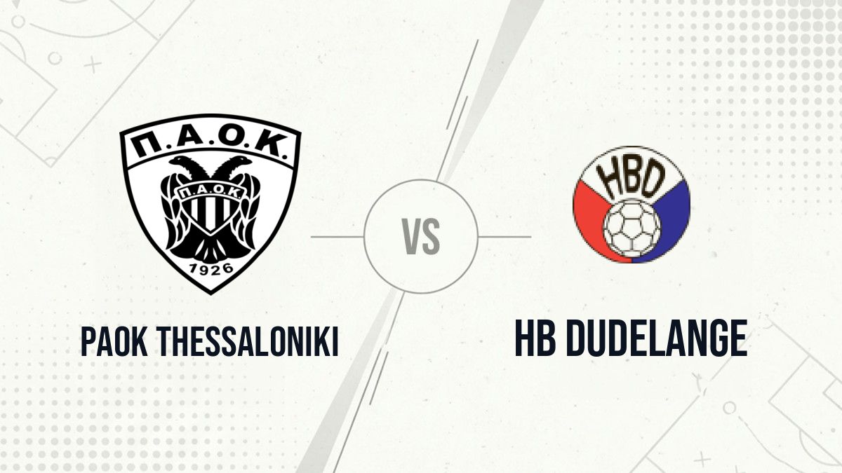 Pronostic PAOK Thessaloniki HB Dudelange