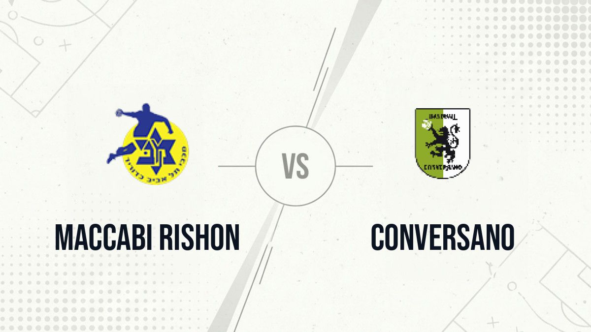 Pronostic Maccabi Rishon Conversano