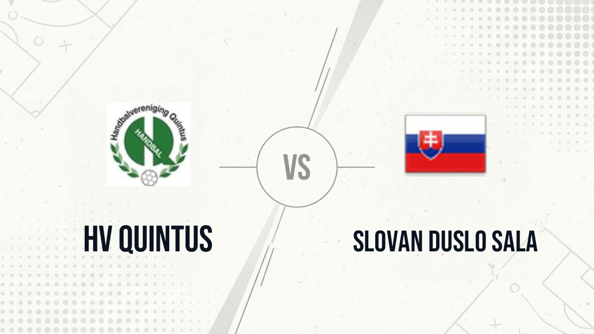 Pronostic HV Quintus Slovan Duslo Sala