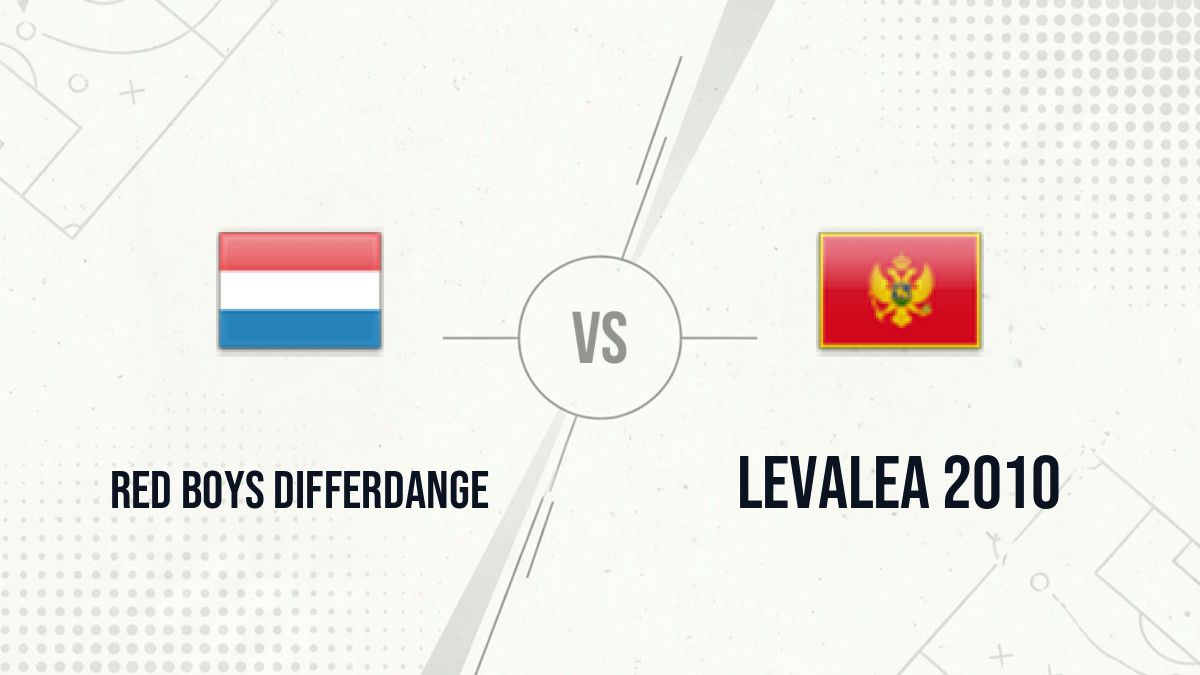 Pronostic Red Boys Differdange Levalea 2010