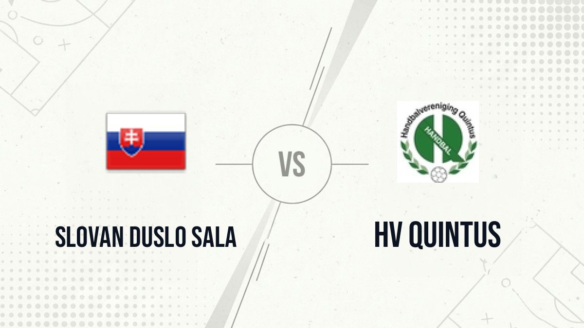 Pronostic Slovan Duslo Sala HV Quintus