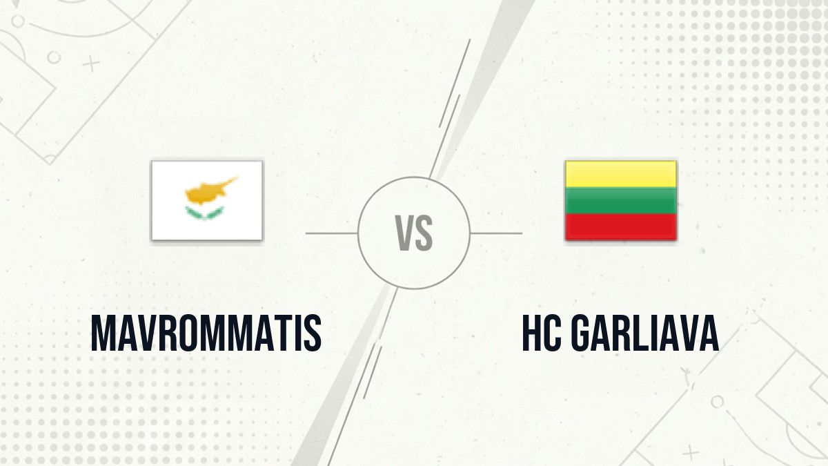 Pronostic Mavrommatis HC Garliava