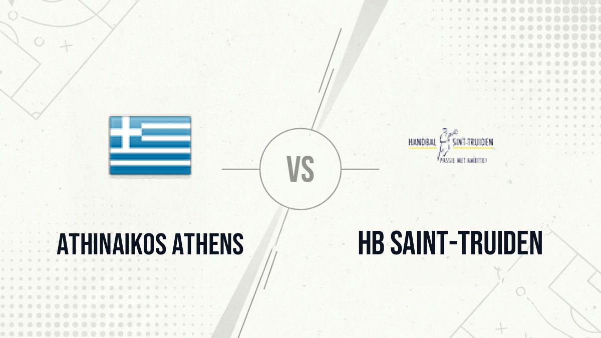 Pronostic Athinaikos Athens HB Saint-Truiden