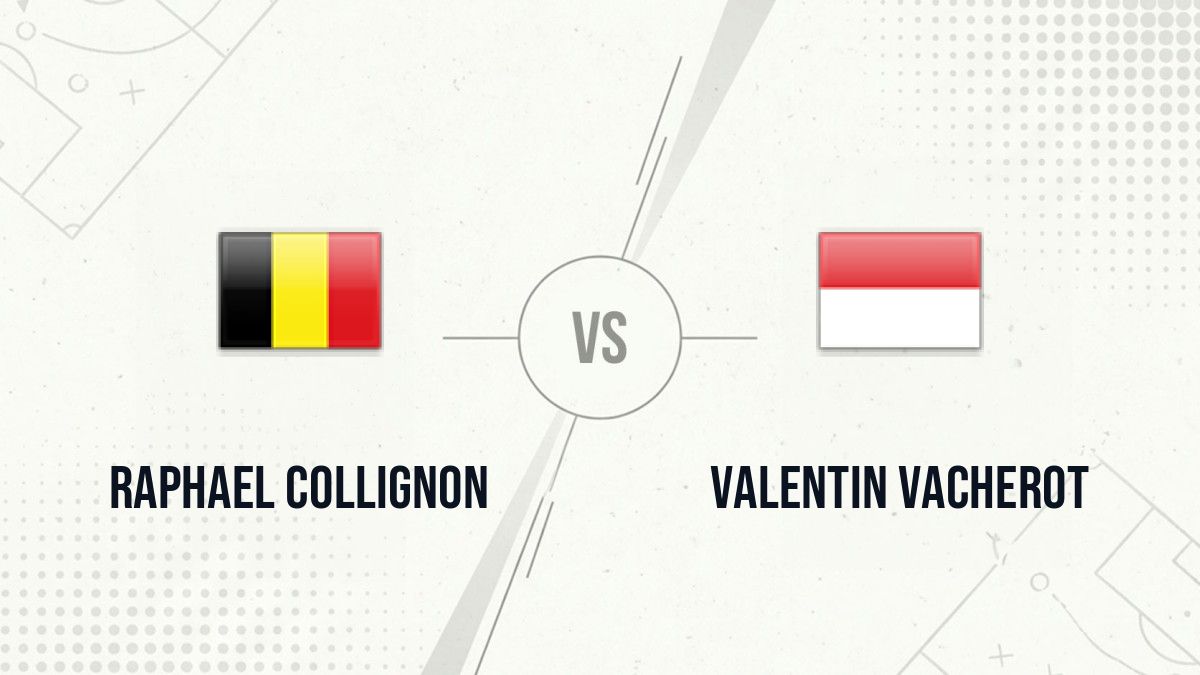 Pronostic Raphael Collignon Valentin Vacherot