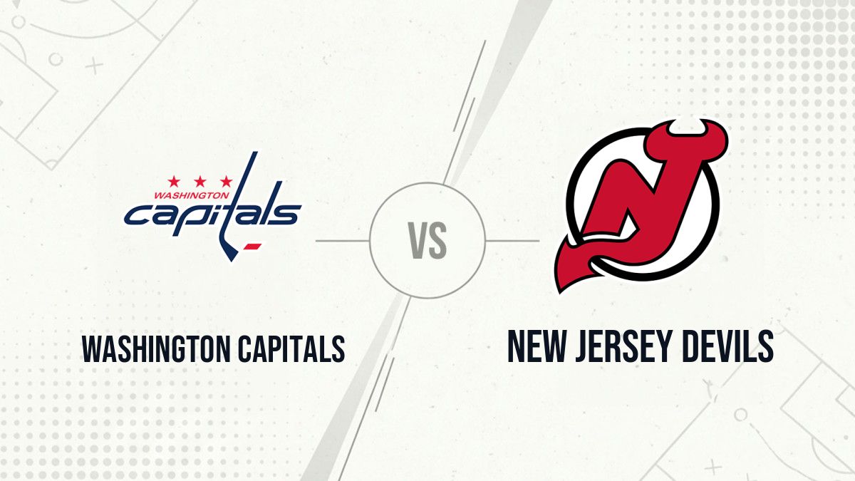 Pronostic Washington Capitals New Jersey Devils