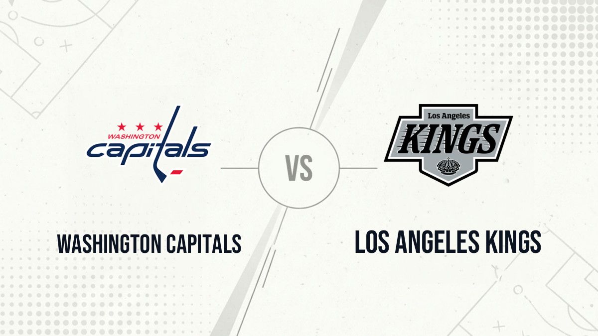 Pronostic Washington Capitals Los Angeles Kings