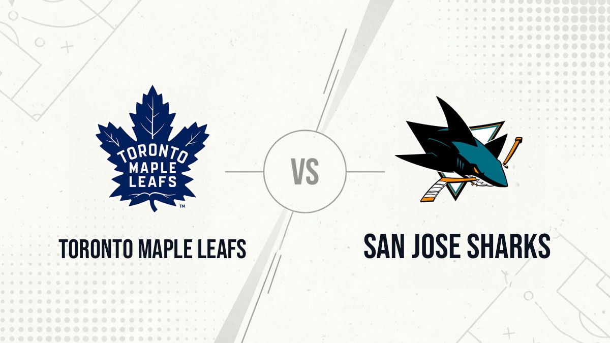 Pronostic Toronto Maple Leafs San Jose Sharks