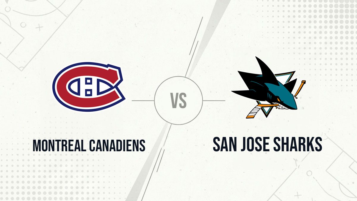 Pronostic Montreal Canadiens San Jose Sharks