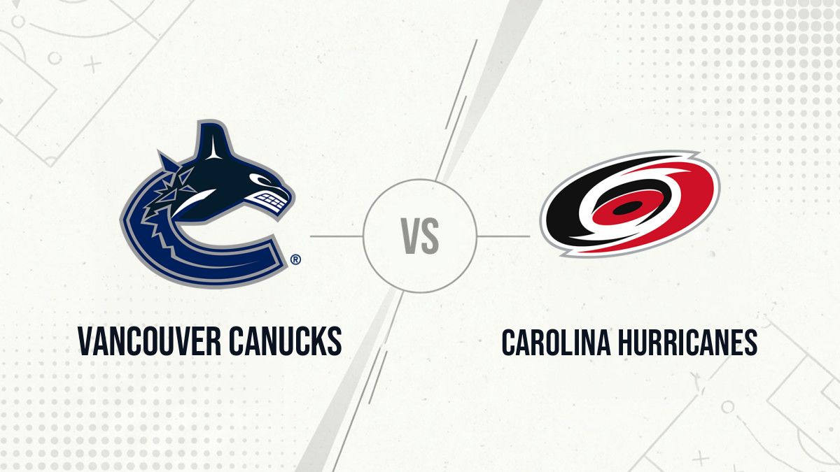 Pronostic Vancouver Canucks Carolina Hurricanes