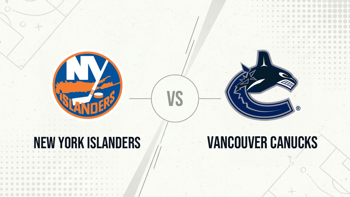 Pronostic New York Islanders Vancouver Canucks