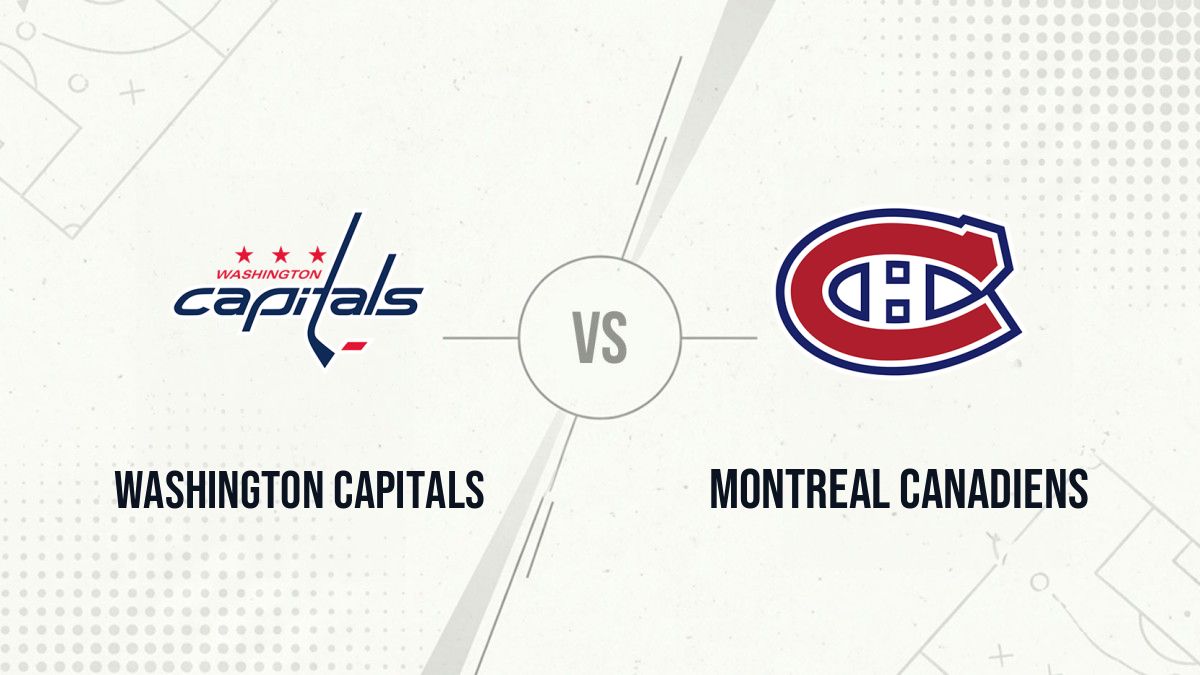 Pronostic Washington Capitals Montreal Canadiens