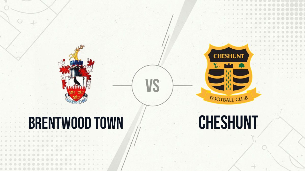 Pronostic Brentwood Town Cheshunt