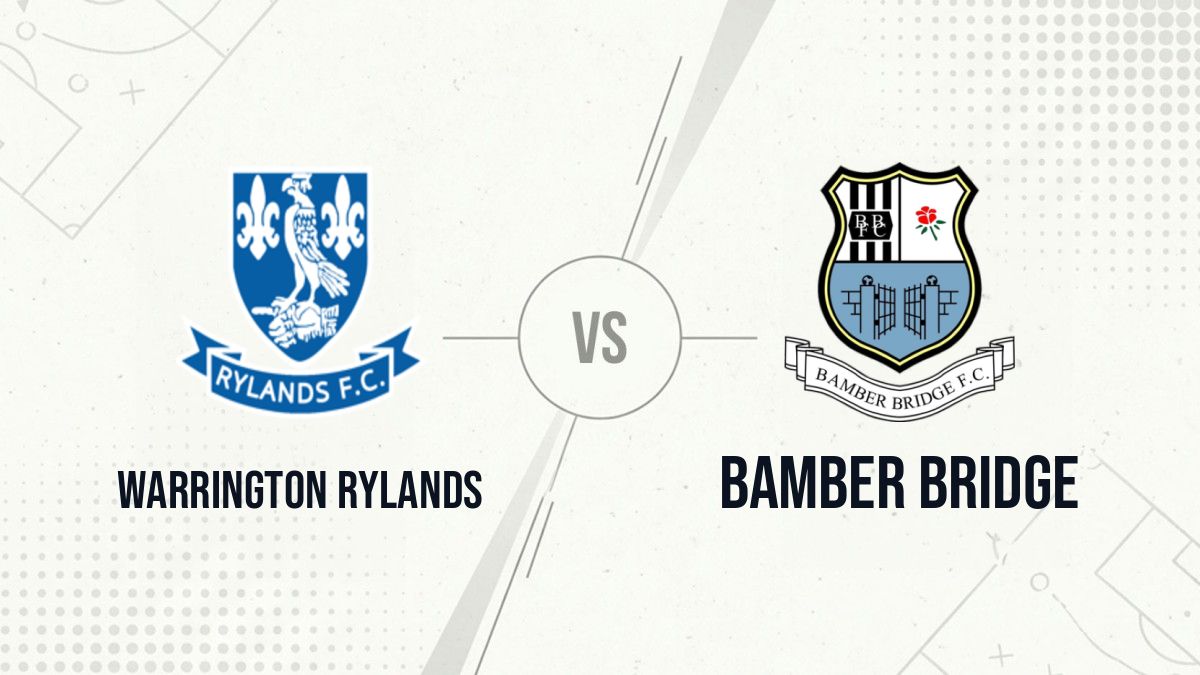 Pronostic Warrington Rylands Bamber Bridge