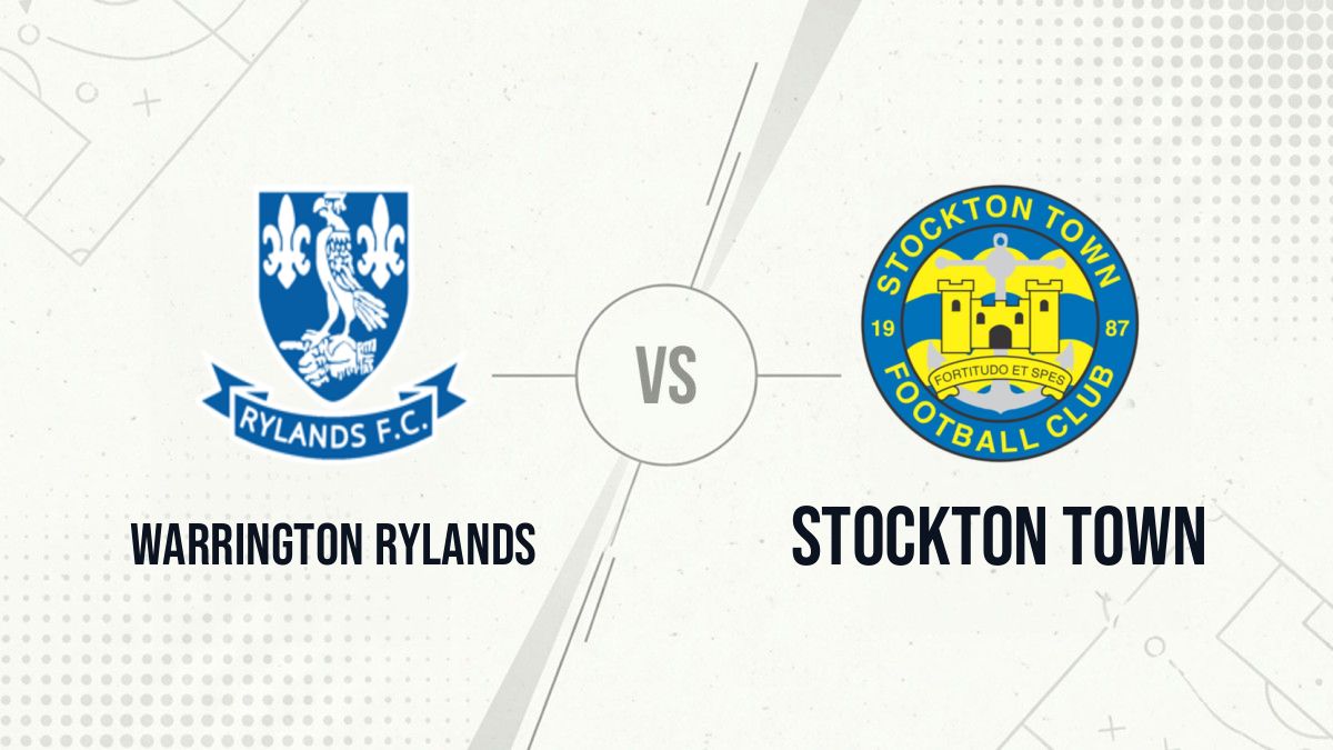 Pronostic Warrington Rylands Stockton Town