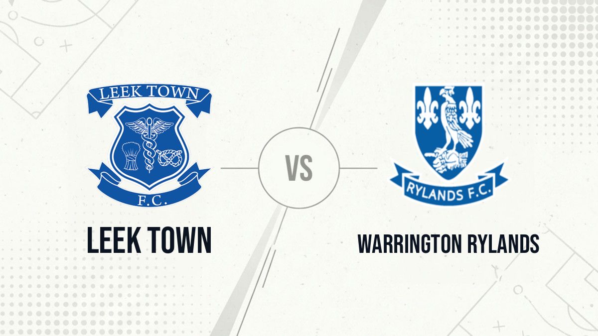 Pronostic Leek Town Warrington Rylands