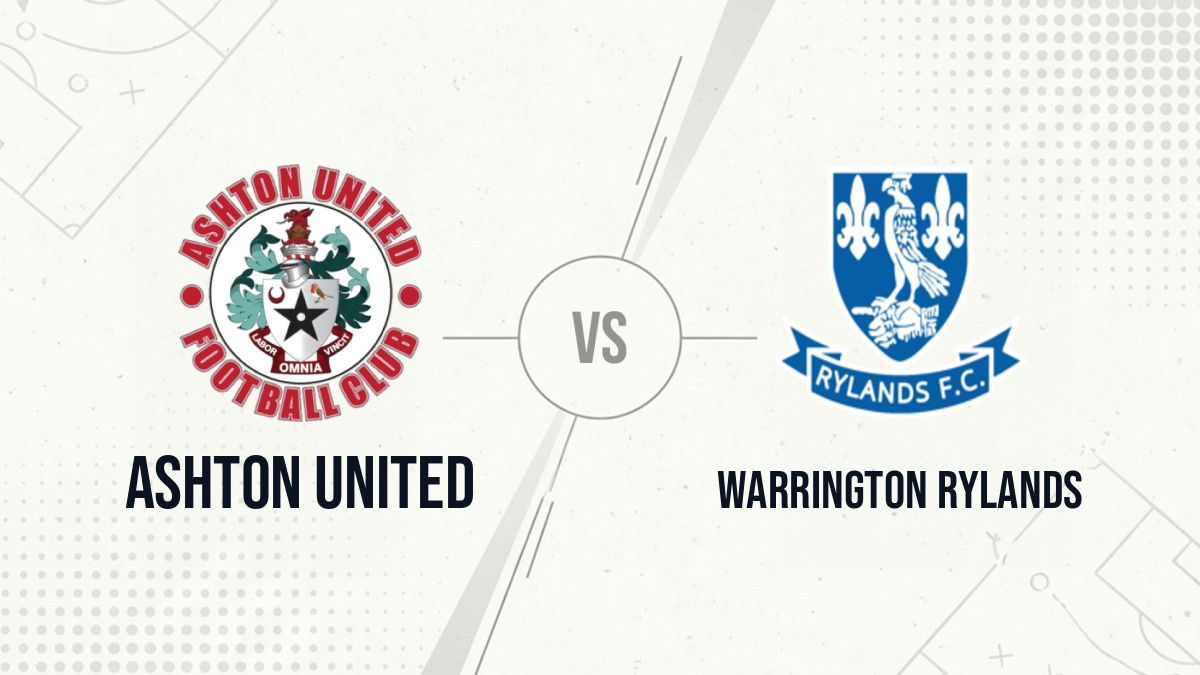 Pronostic Ashton United Warrington Rylands