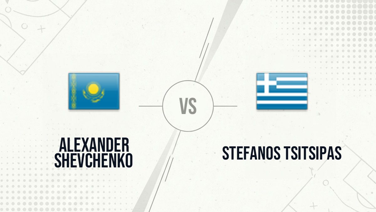 Pronostic Alexander Shevchenko Stefanos Tsitsipas