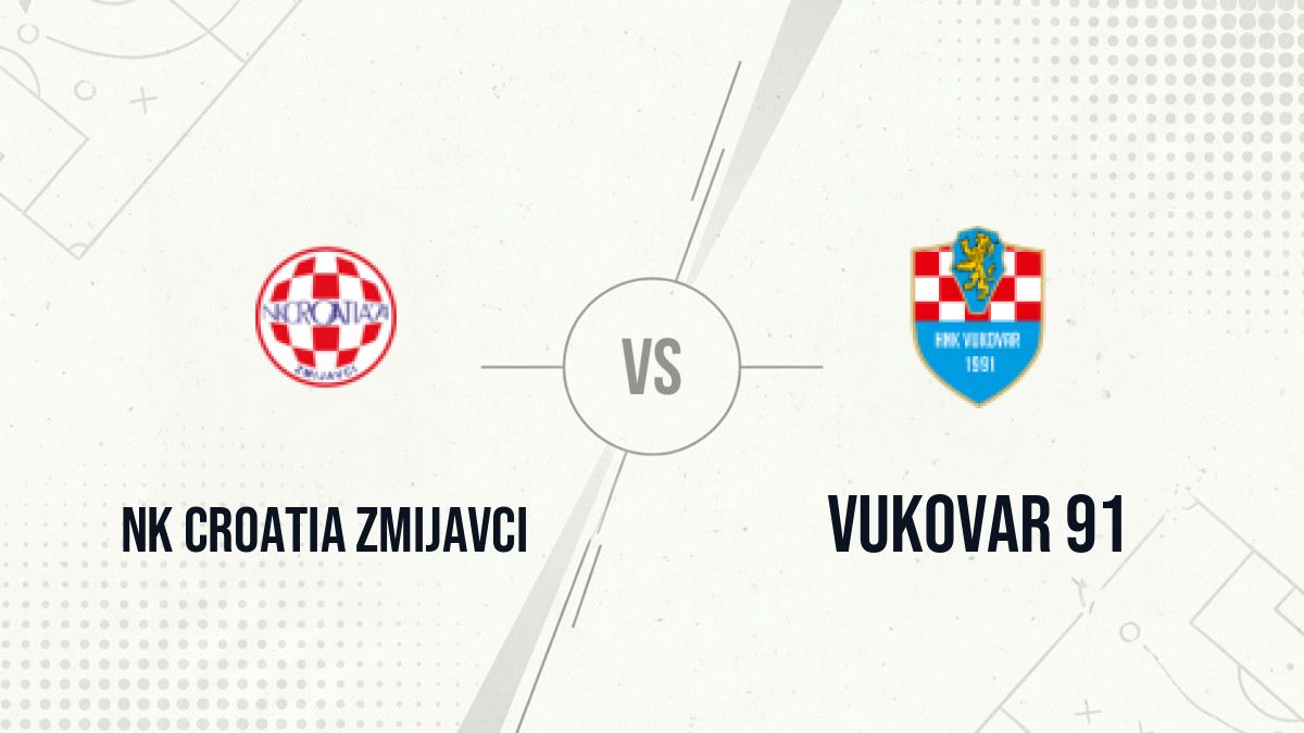 Pronostic NK Croatia Zmijavci Vukovar 91
